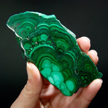 Load image into Gallery viewer, Natural AAA Malachite Crystal Slab, Natural Malachite Gemstone, Congo
