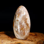 Sakura Flower Agate Crystal Freeform Tower, Pink Lavender Peach Sakura Agate,  Madagascar