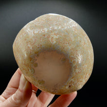 Load image into Gallery viewer, Natural Agate Carved Crystal Freeform Bowl
