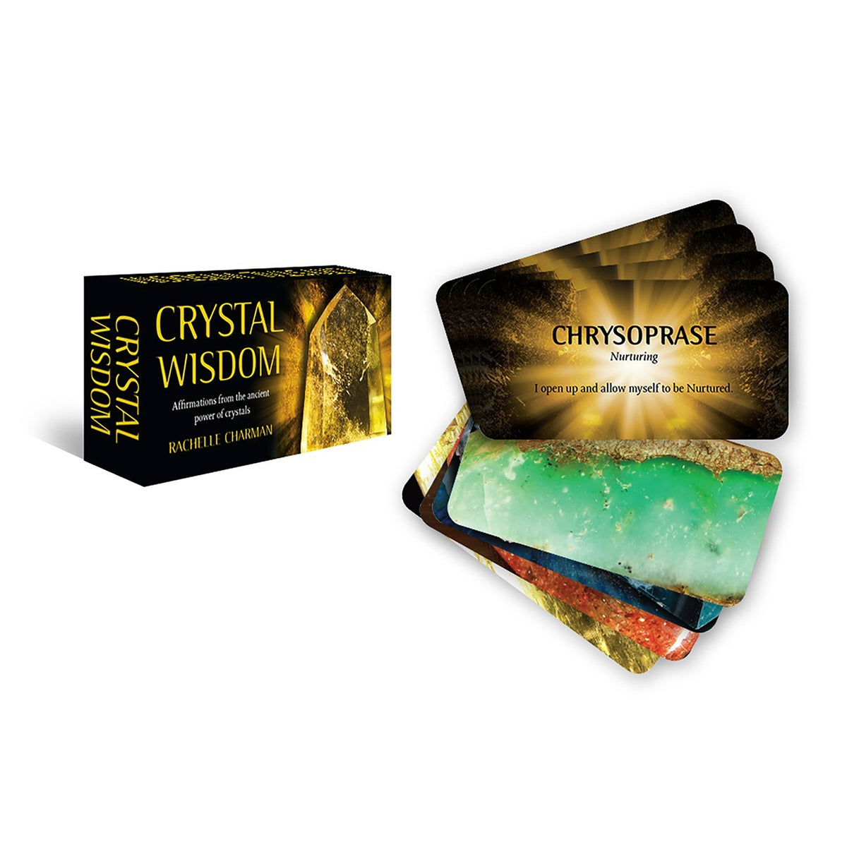 Crystal Wisdom Inspiration Cards by Rachelle Charman