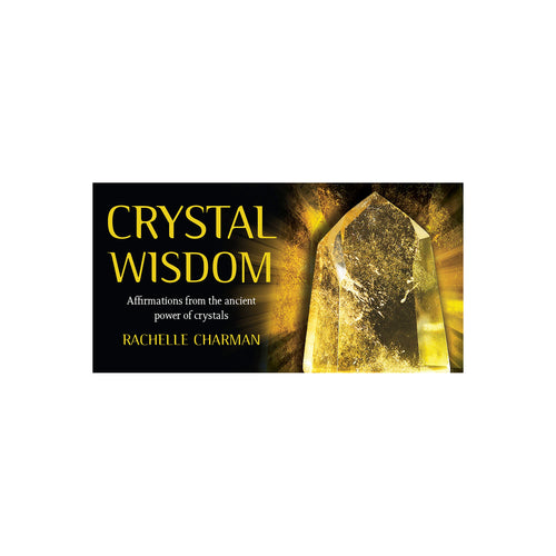 Crystal Wisdom Inspiration Cards by Rachelle Charman