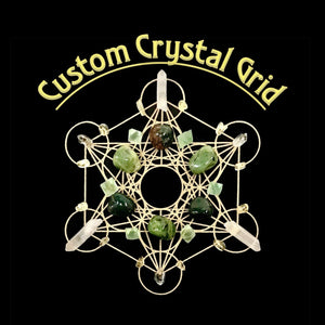 Custom Crystal Grid Kit, Made to Order for Your Specific Intentions