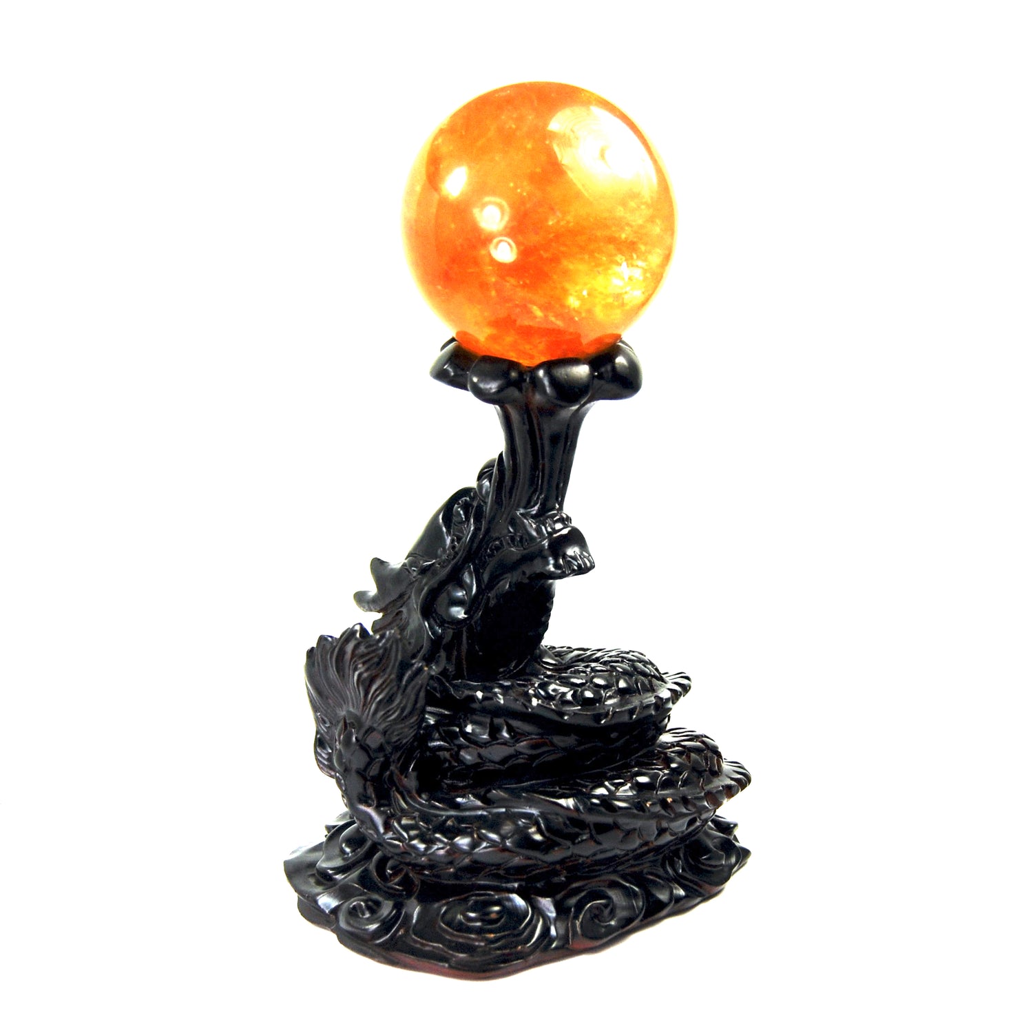 Dragon Crystal Sphere Stand