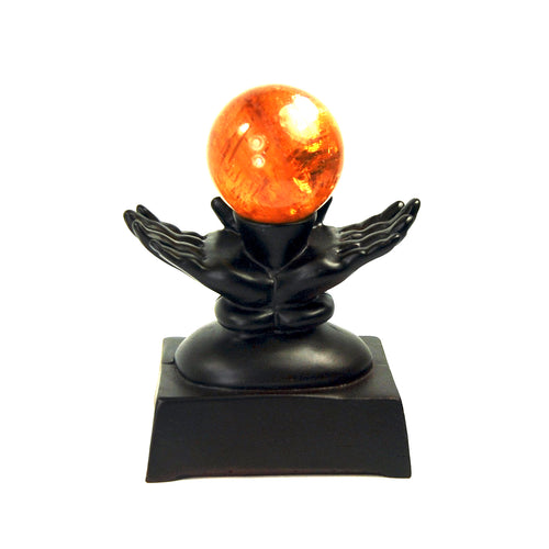 Giving Hands Crystal Sphere Stand