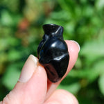 Gold Sheen Obsidian Anatomical Heart