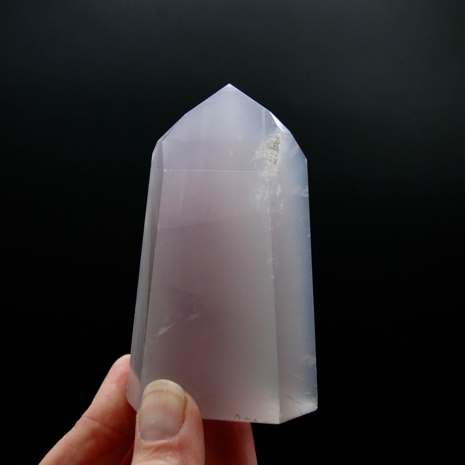 Dow Channeler Lavender Yttrium Fluorite Crystal Tower, Argentina