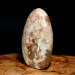 Sakura Flower Agate Crystal Freeform Tower, Pink Lavender Peach Sakura Agate,  Madagascar