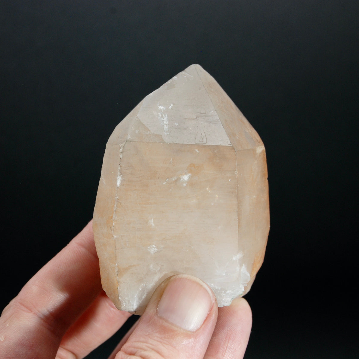  Record Keeper Pink Shadow Smoky Lemurian Seed Quartz Crystal, Brazil