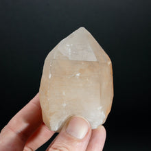 Load image into Gallery viewer,  Record Keeper Pink Shadow Smoky Lemurian Seed Quartz Crystal, Brazil
