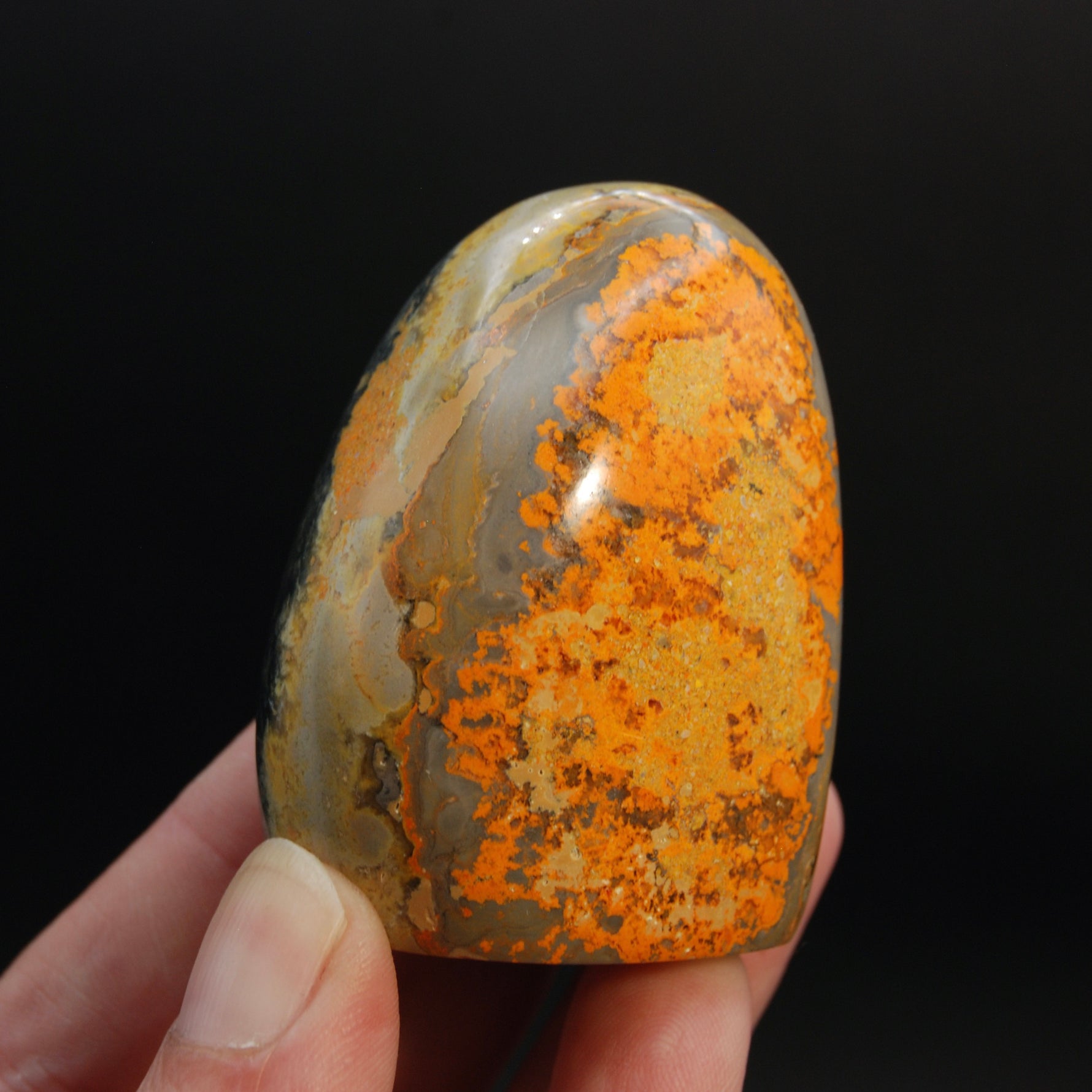 Bumblebee Jasper Crystal Freeform Tower, Indonesia