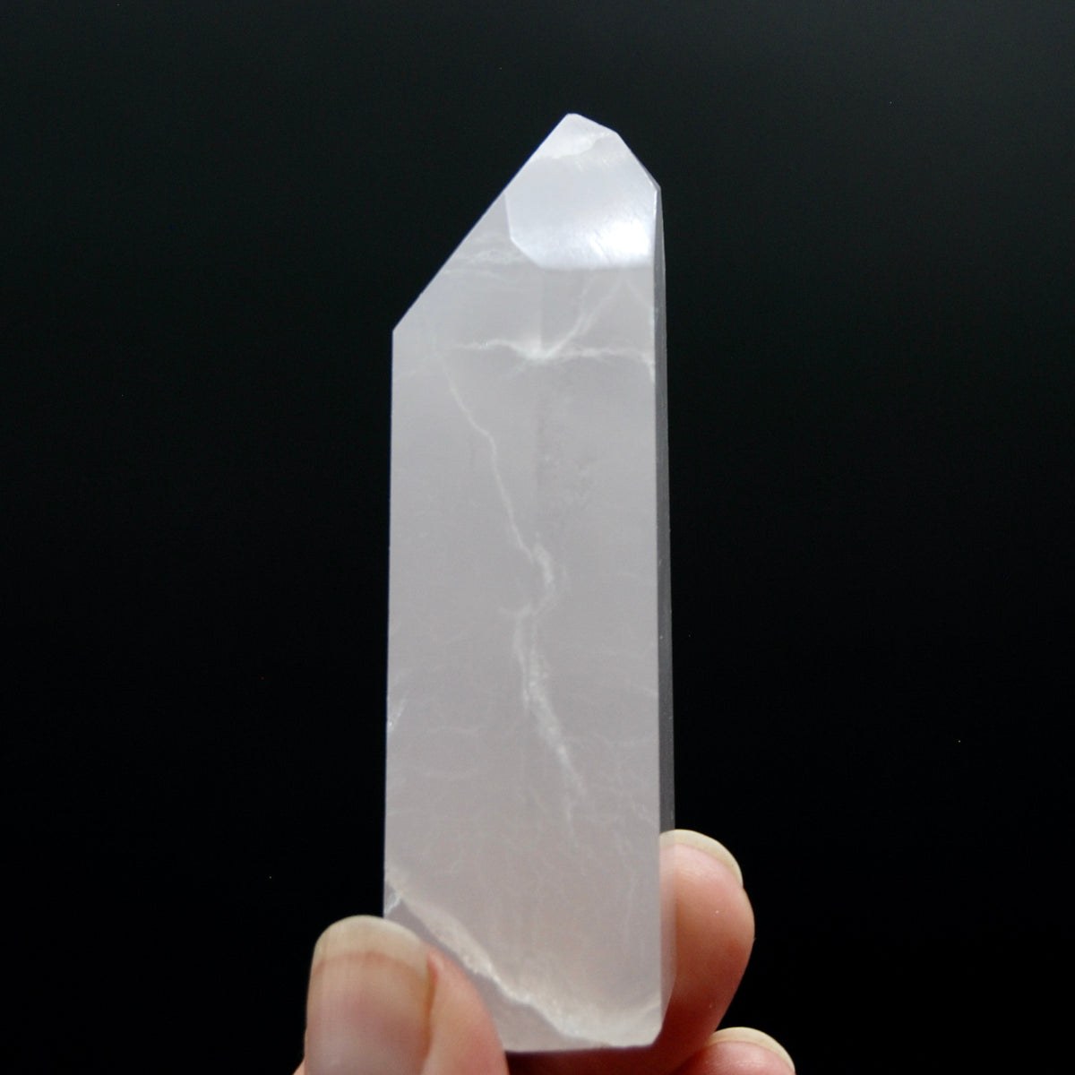 Lavender Yttrium Fluorite Crystal Tower, Argentina