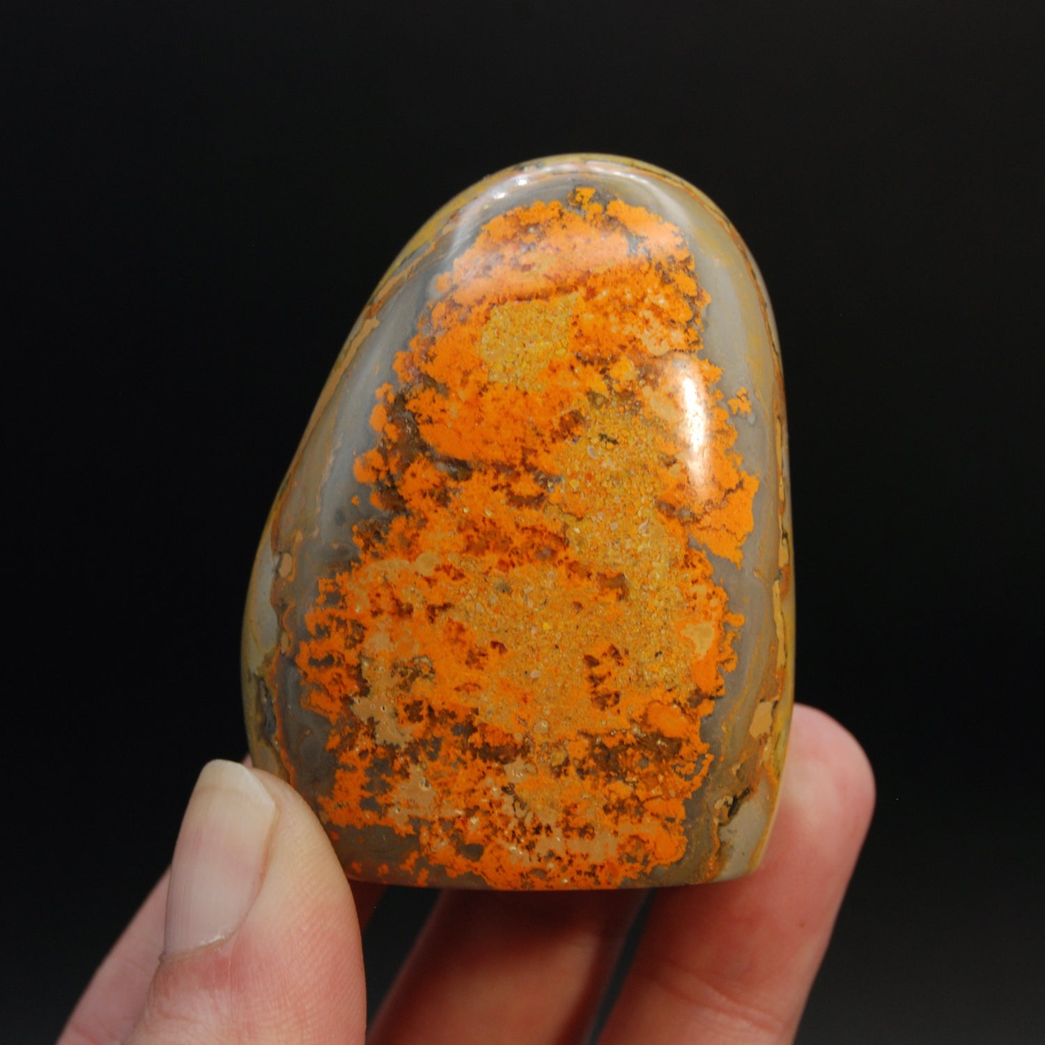 Bumblebee Jasper Crystal Freeform Tower, Indonesia