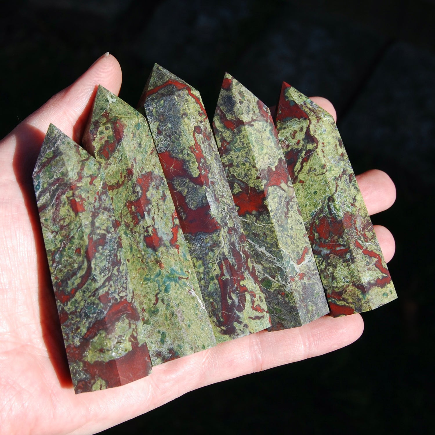Dragon's Bloodstone Crystal Tower