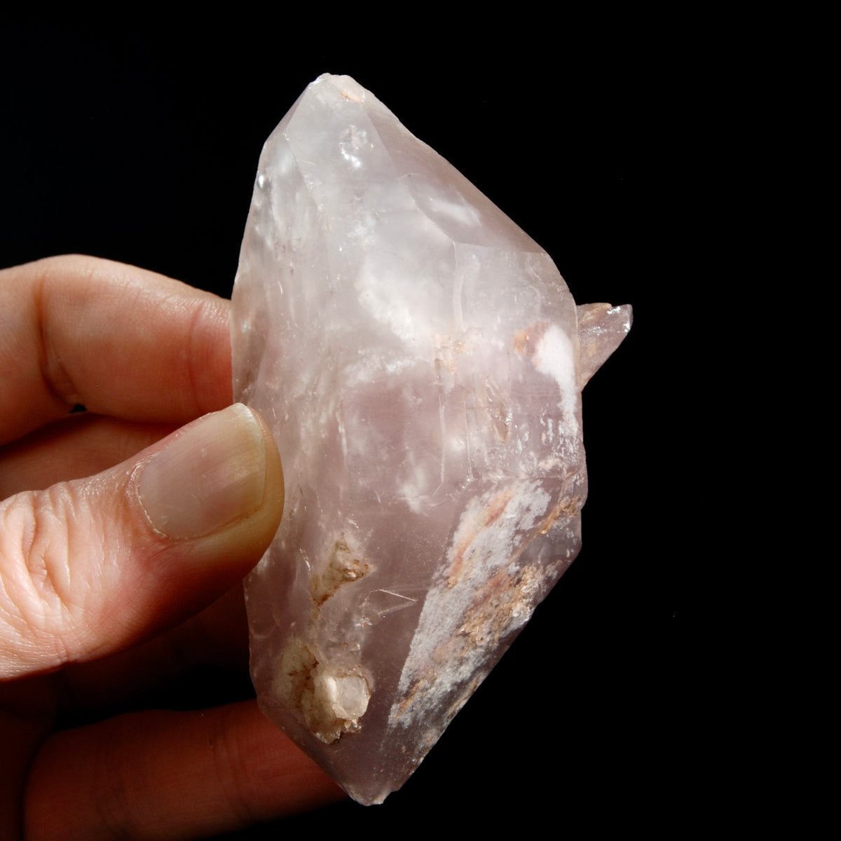 RARE Large DT Pink Lithium Lemurian Seed Quartz Crystal Starbrary, Record Keepers, Brazil