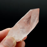 Strawberry Pink Lemurian Seed Quartz Crystal Master Starbrary, Serra do Cabral, Brazil