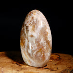 Sakura Flower Agate Crystal Freeform Tower, Pink Lavender Peach Sakura Agate,  Madagascar