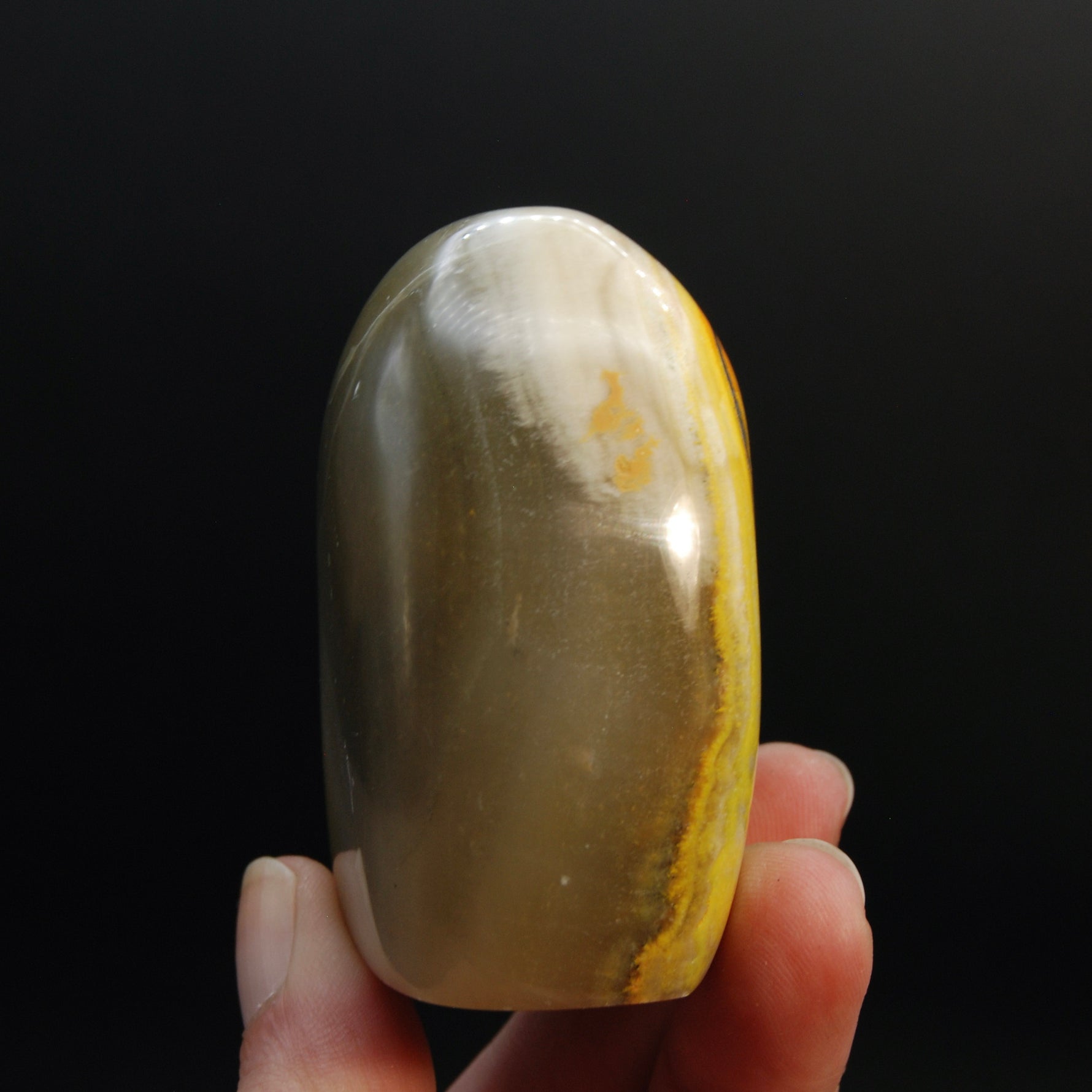 Bumblebee Jasper Crystal Freeform Tower, Indonesia