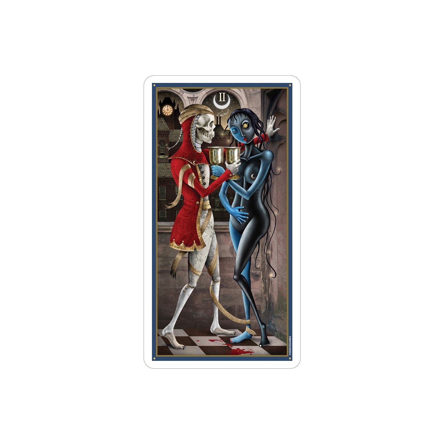 Deviant Moon Tarot Card Deck and Book by Patrick Valenza