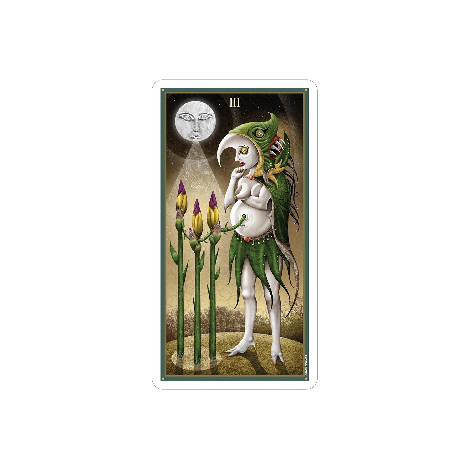 Deviant Moon Tarot Card Deck and Book by Patrick Valenza