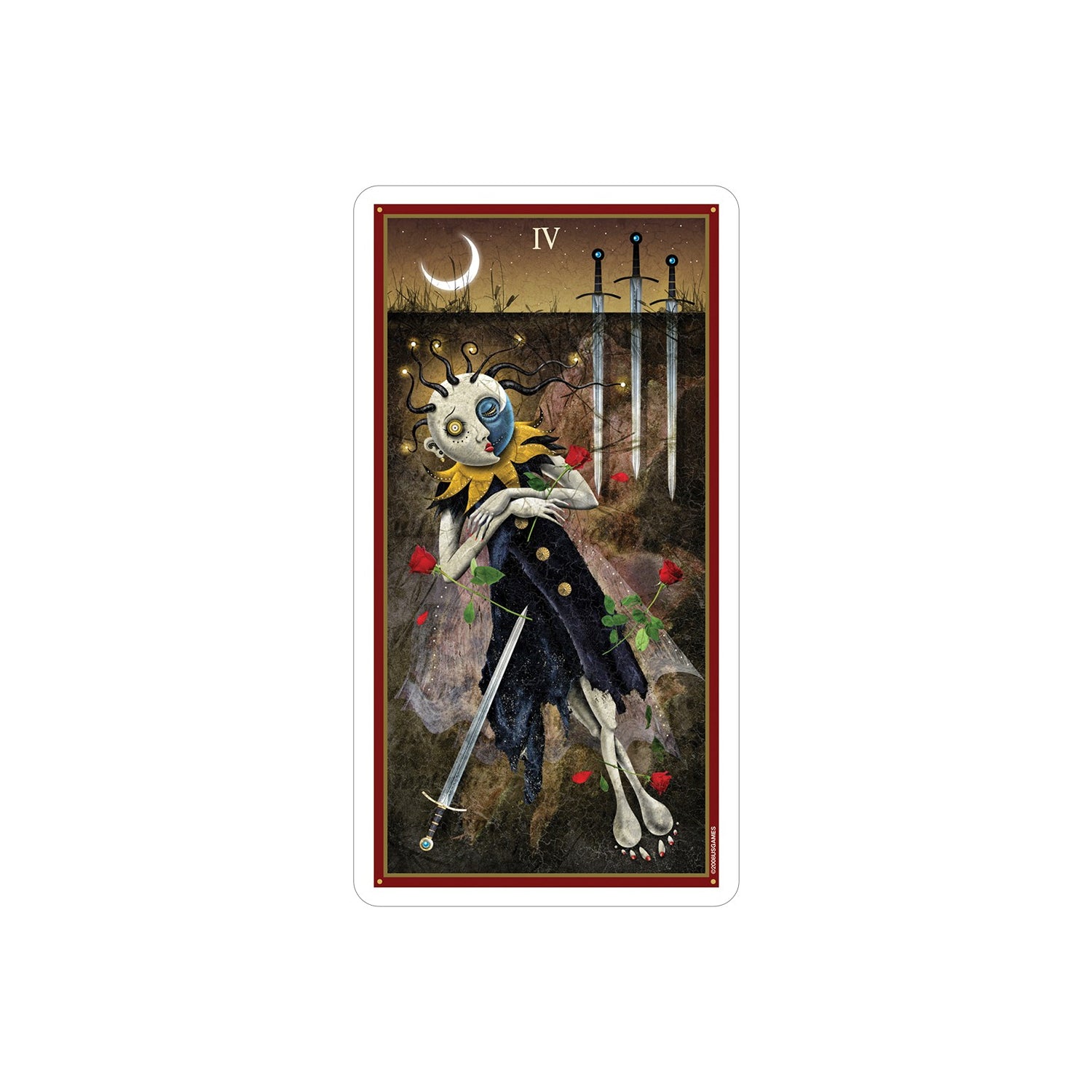 Deviant Moon Tarot Card Deck and Book by Patrick Valenza
