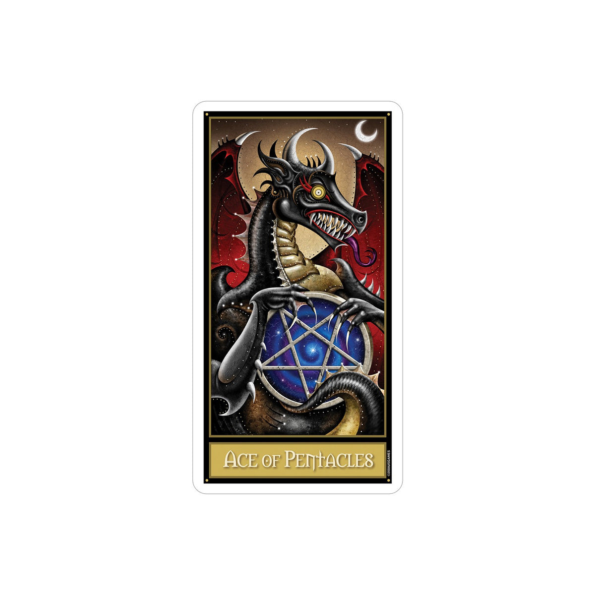 Deviant Moon Tarot Card Deck and Book by Patrick Valenza