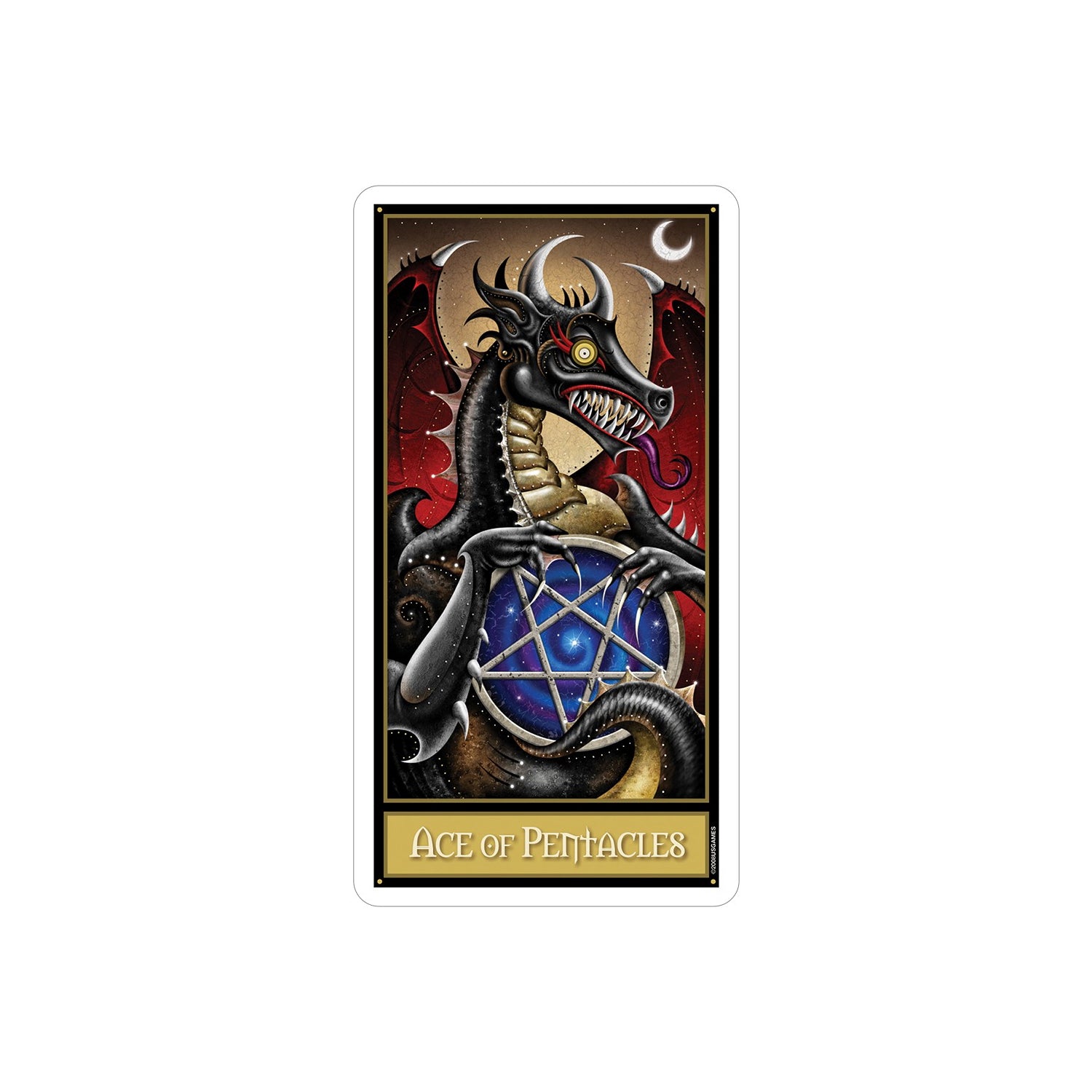 Deviant Moon Tarot Card Deck and Book by Patrick Valenza