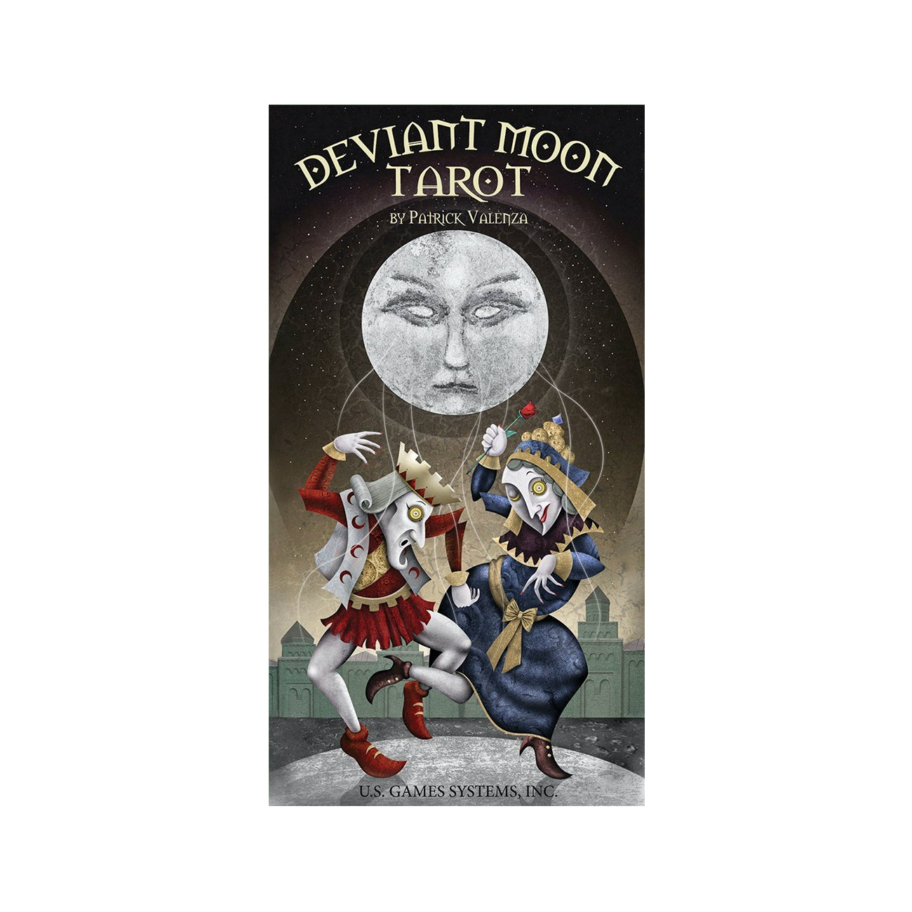 Deviant Moon Tarot Card Deck and Book by Patrick Valenza