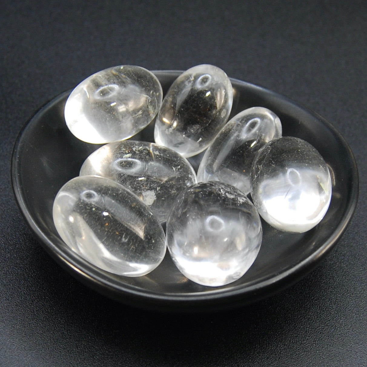 Clear Quartz Crystal Shiva Lingam