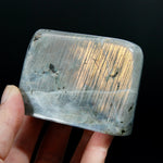 Sunset Labradorite Crystal Freeform Tower, Super Flashy Spectrolite