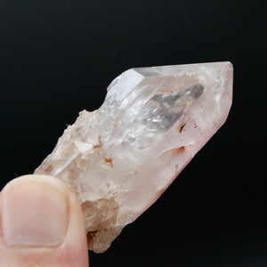 Pink Lithium Lemurian Quartz Crystal Starbrary, Brazil
