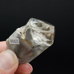 RARE Blue Amphibole Quartz Crystal Freeform, Polished Blue Angel Phantom Quartz, Brazil b9