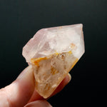 Rare Devic Temple Hematoid Pink Lithium Lemurian Quartz Crystal Starbrary, Brazil