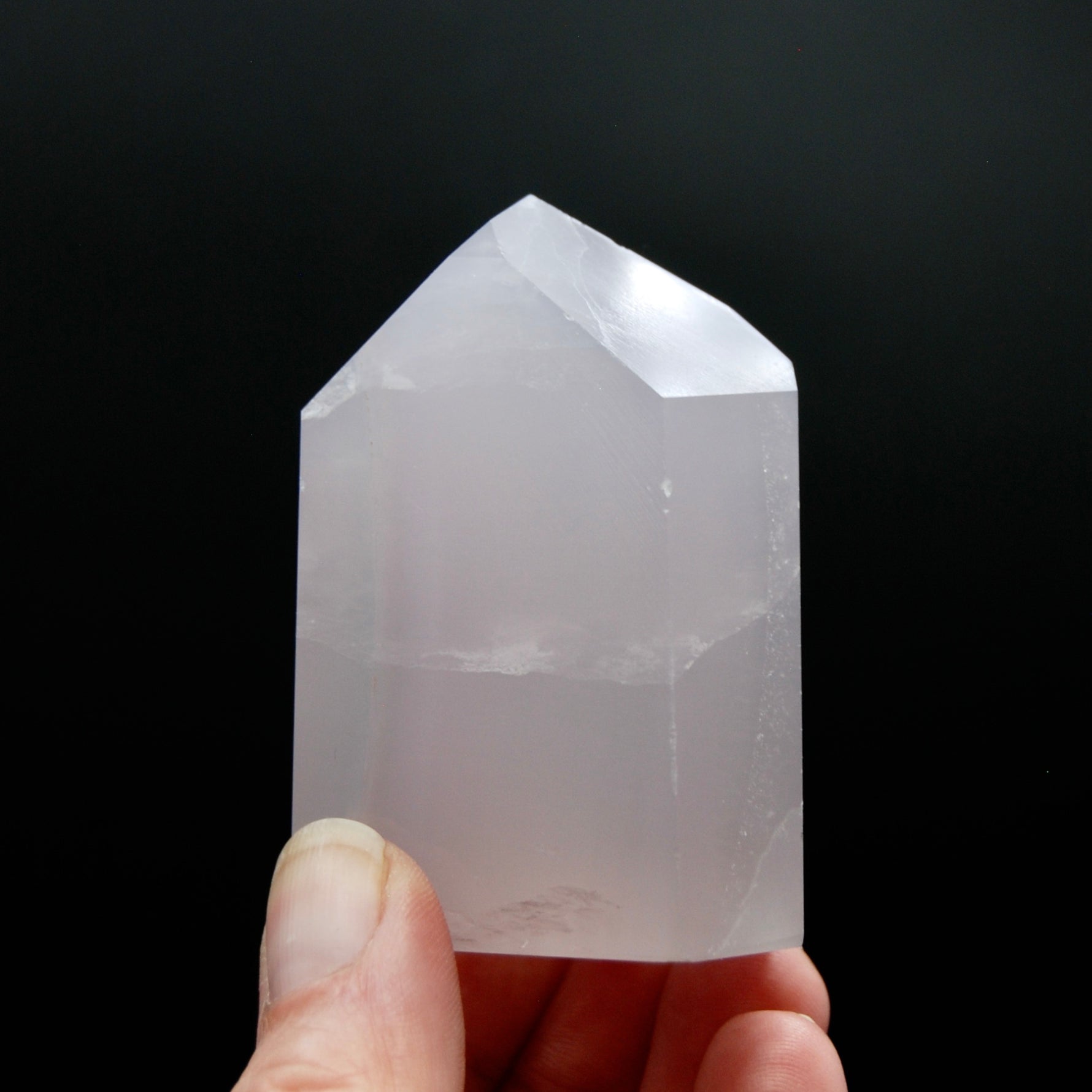 Dow Channeler Lavender Yttrium Fluorite Crystal Tower, Argentina