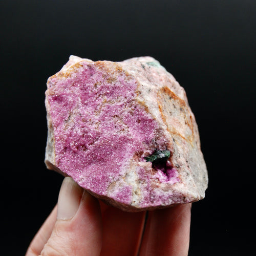 Raw Cobalto Calcite Malachite Crystal Cluster, Cobalto Calcite, Pink Salrose Dolomite, Congo
