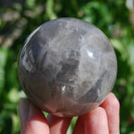 Blue Rose Quartz Crystal Sphere