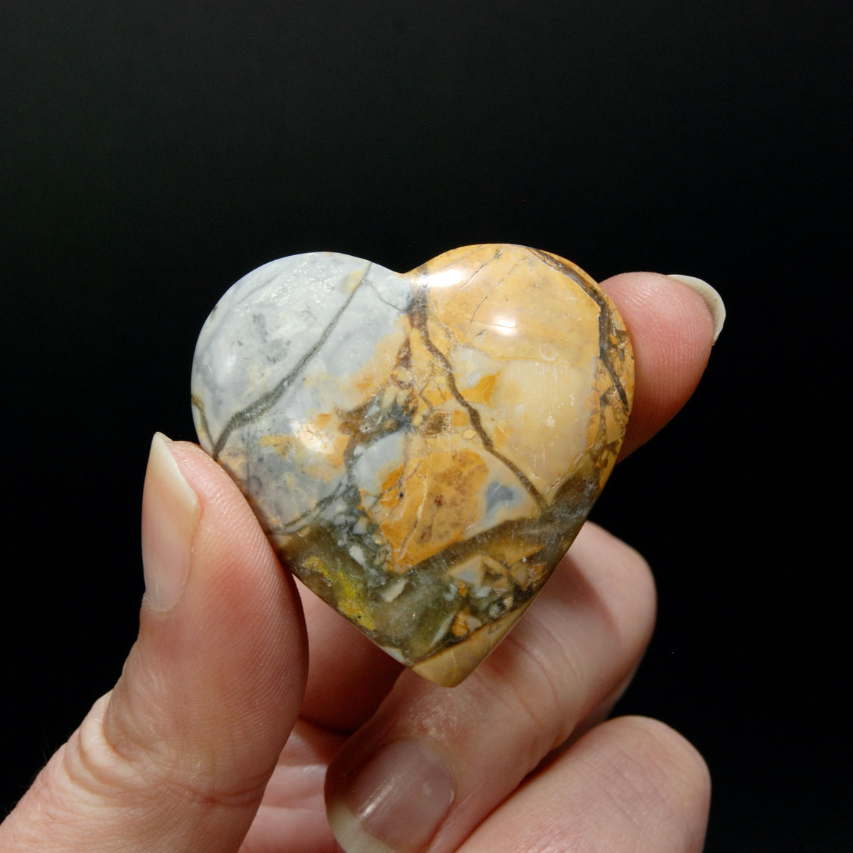 Maligano Jasper Heart, Healing Crystals