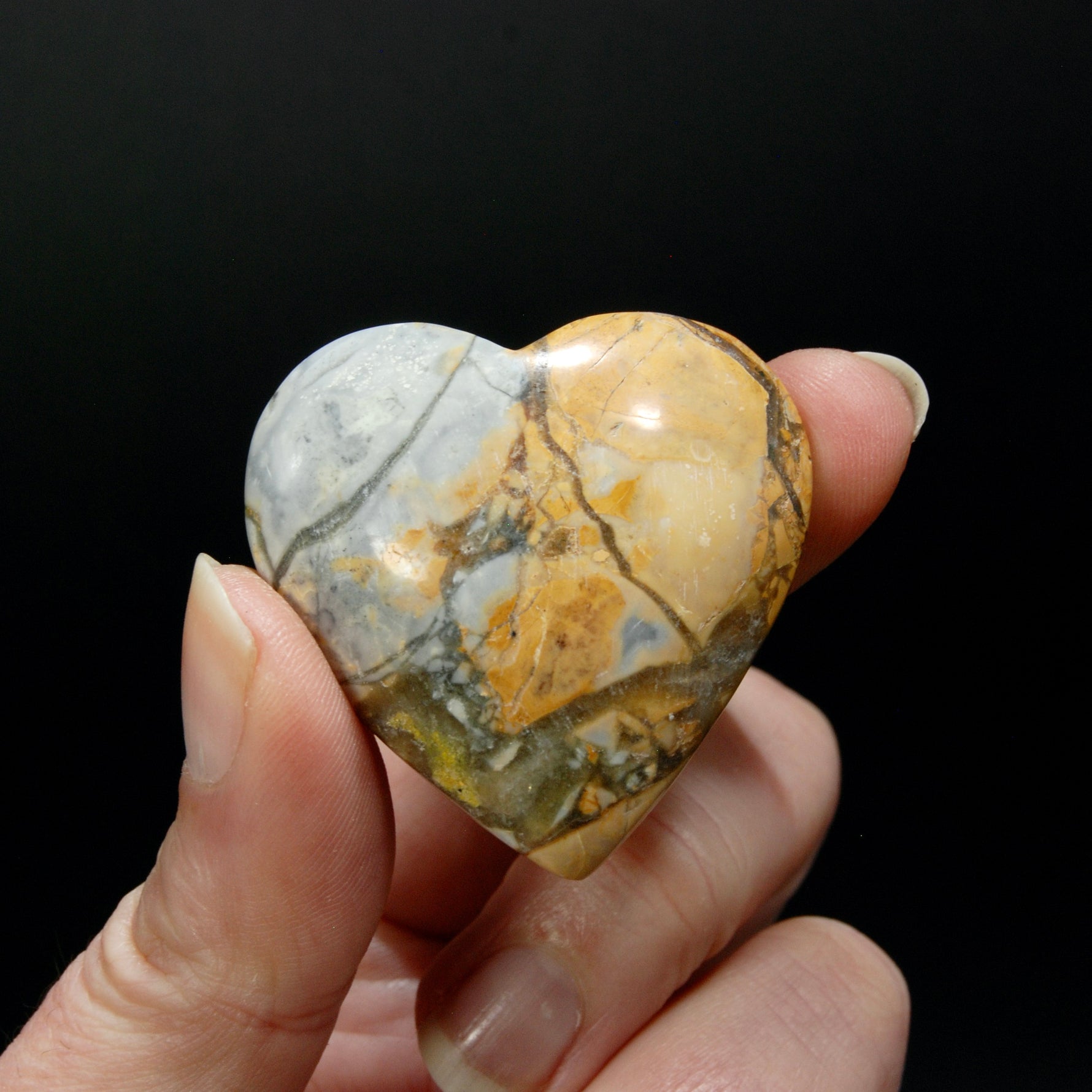 Maligano Jasper Heart, Healing Crystals