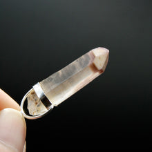 Load image into Gallery viewer, Pink Lithium Lemurian Seed Crystal Pendant for Necklace
