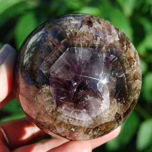 Super Seven Cacoxenite Crystal Sphere