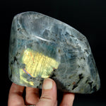 Yellow Labradorite Crystal Freeform Tower