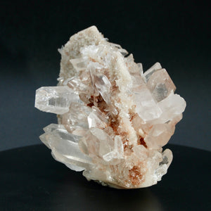 Rare Pink Himalayan Samahdi Quartz Crystal Cluster Chlorite, Kullu Valley, India