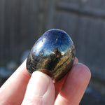 RARE Covellite Crystal Tumbled Stones, AAA Top Quality Blue Covelite, Peru