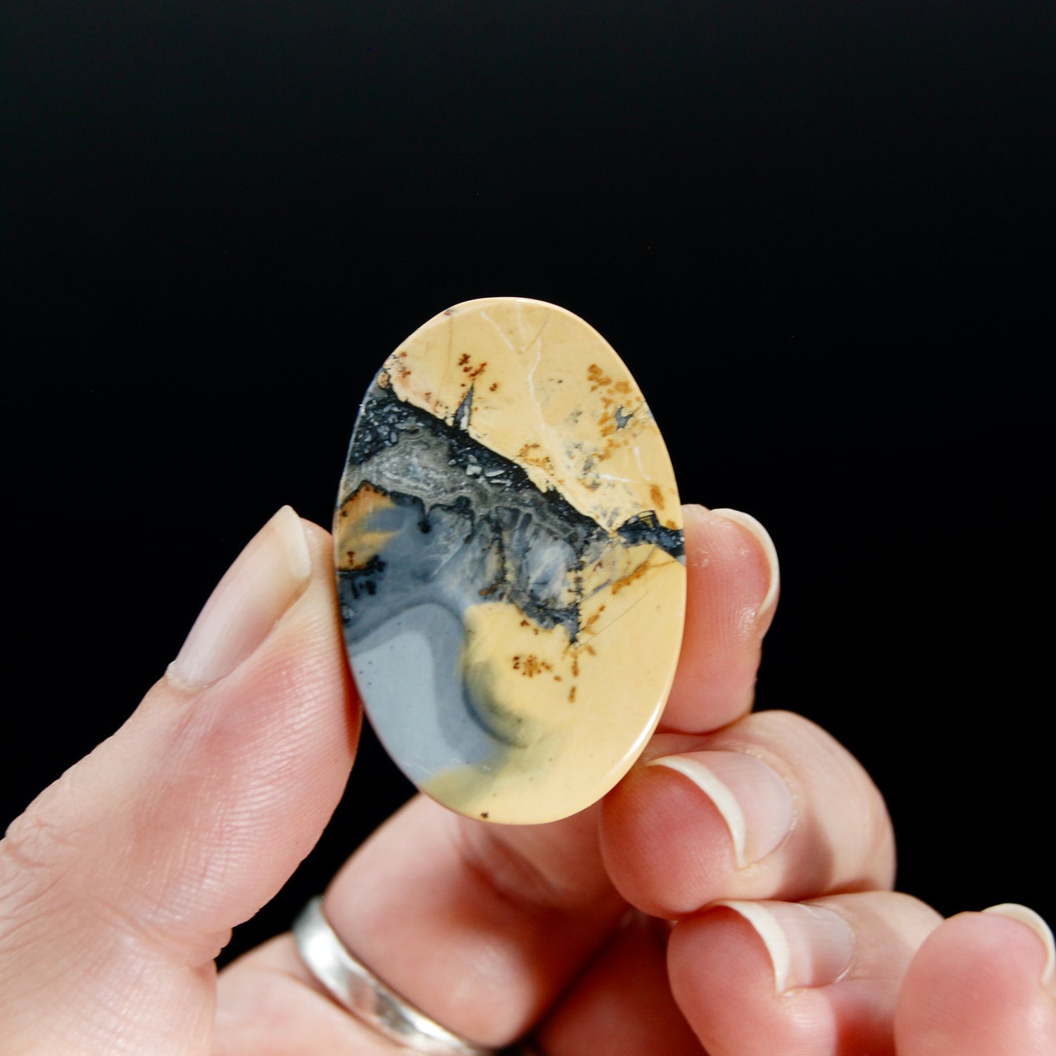 Maligano Jasper Cabochon Oval, Indonesia