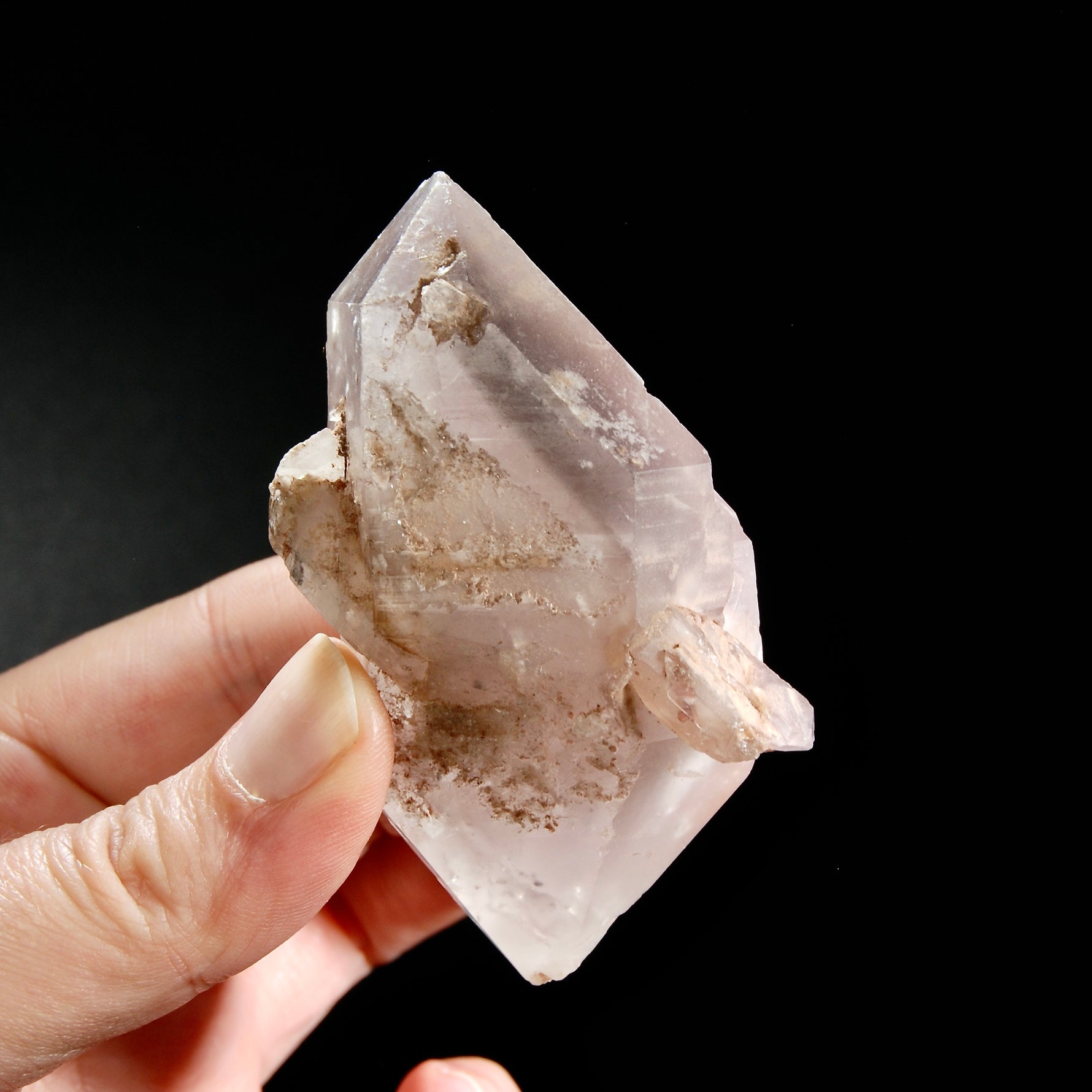 RARE Large DT Pink Lithium Lemurian Seed Quartz Crystal Starbrary, Record Keepers, Brazil