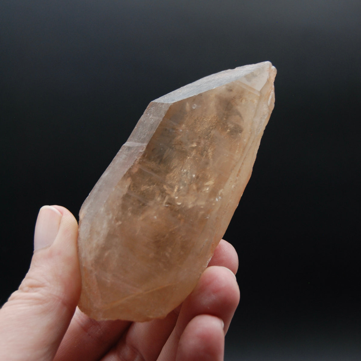 Smoky Lemurian Seed Quartz Crystal, Brazil