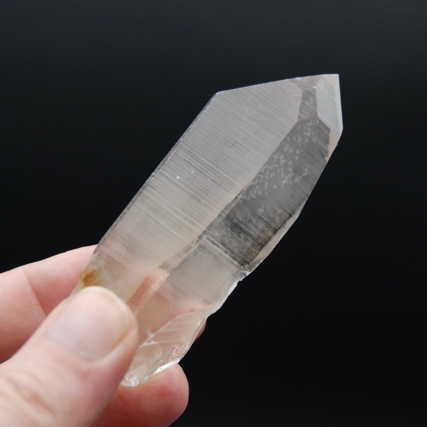 Smoky Lemurian Seed Quartz Crystal, Brazil