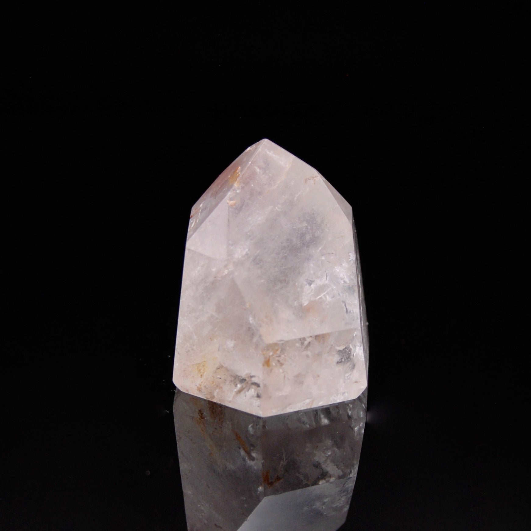 Pink Lithium Quartz Crystal Tower, Brazil