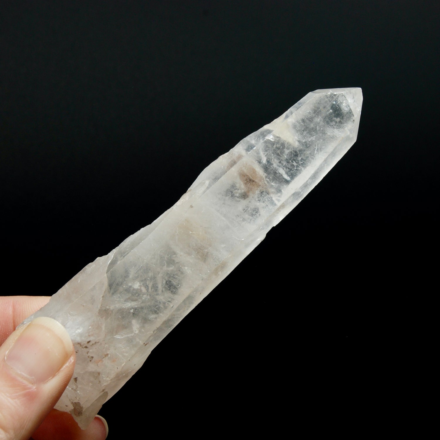 Diamantina Clear Quartz Crystal Point Laser Starbrary, Brazil