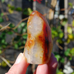 Carnelian Crystal Flame, Carnelian Agate Freeform Tower, Madagascar