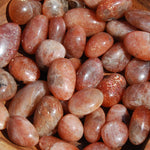 Super Flashy Sunstone Crystal Tumbled Stones
